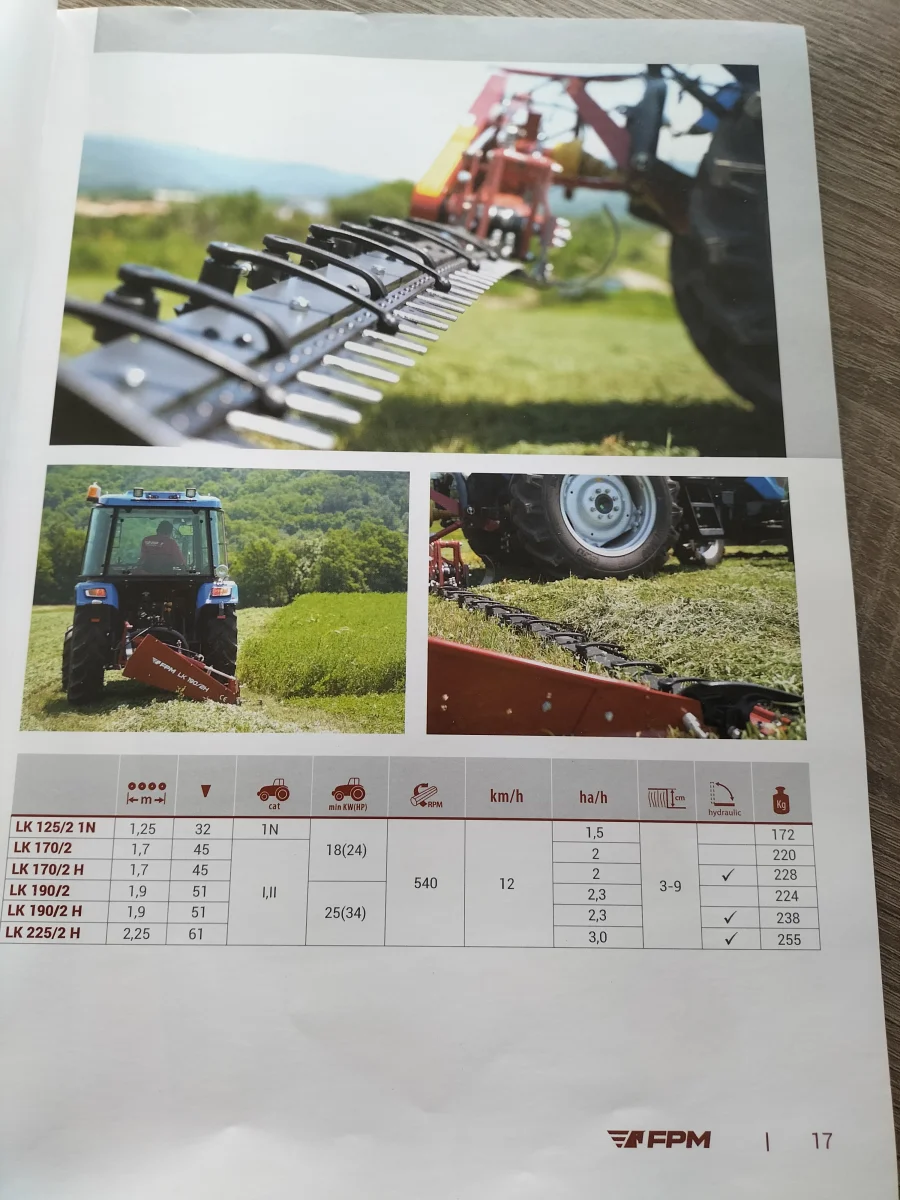 Doppelmessermähwerk 170/2H cm für 20 PS – Bild 3